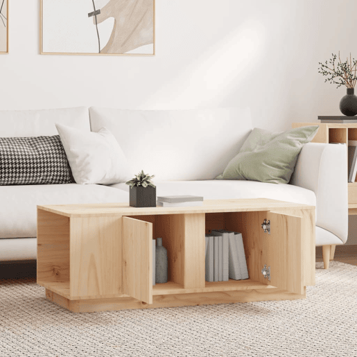Mesa de Centro, Mesa baixa, 110x50x40 cm pinho maciço