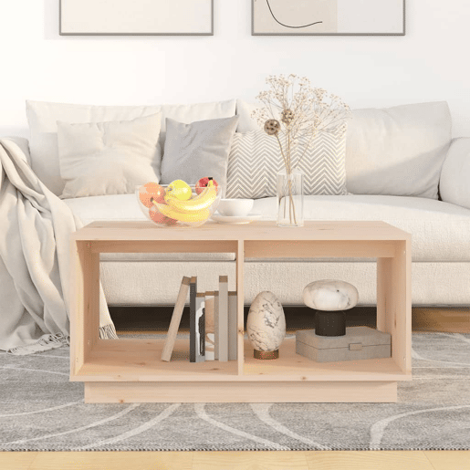 Mesa de Centro, Mesa baixa, 80x50x40 cm madeira de pinho maciça