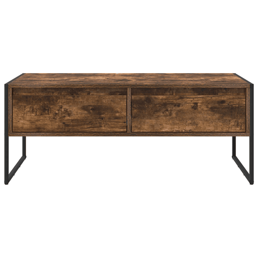 Mesa de Centro, Mesa baixa, com gaveta Carvalho Fumê 100 x 46 x 40 cm