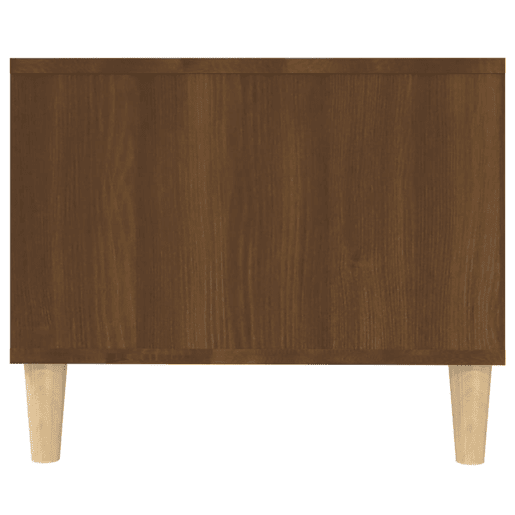 Mesa de Centro, Mesa baixa, 102x50x40 cm derivados madeira carvalho castanho