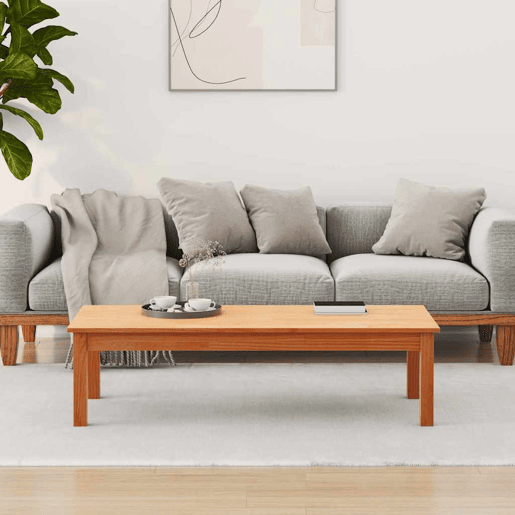 Mesa de Centro, Mesa baixa, Max Marrom 110 x 50 x 30 cm Mesa de Centro, Mesa baixa, Max Marrom 110 x 50 x 30 cm
