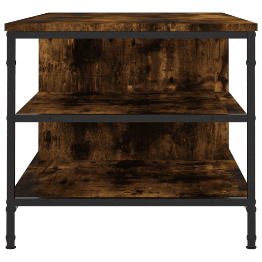 Mesa de Centro, Mesa baixa, 100x50x45 cm derivados madeira carvalho fumado