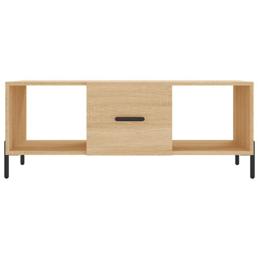 Mesa de Centro, Mesa baixa, 102x50x40 derivados de madeira carvalho sonoma