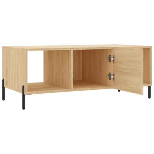 Mesa de Centro, Mesa baixa, 102x50x40 derivados de madeira carvalho sonoma