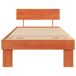 Estructura de cama simple para adultos 103x208 Estructura de cama simple para adultos 103x208 Marrón