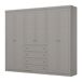 ARMARIO VESTIDOR 6 PUERTAS TILIUM 262 ARMARIO VESTIDOR 6 PUERTAS TILIUM 262 Gris