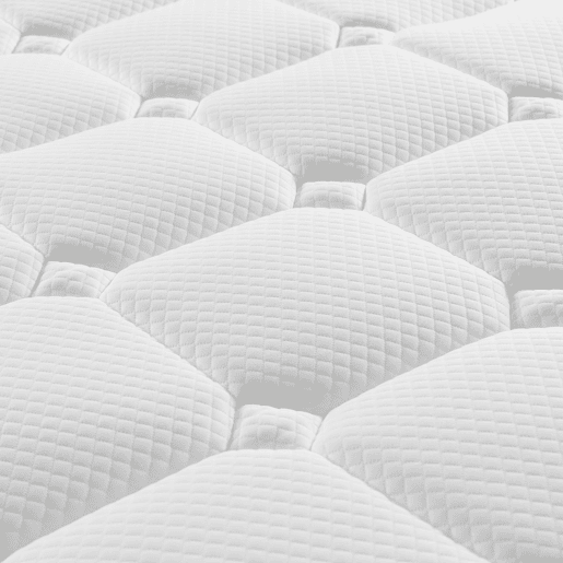 Cama hidráulica 90x200 cm - Com iluminação LED, armazenamento e portas USBType-C - Bege