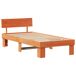 Estructura de cama simple para adultos 93x208 Estructura de cama simple para adultos 93x208 Marrón