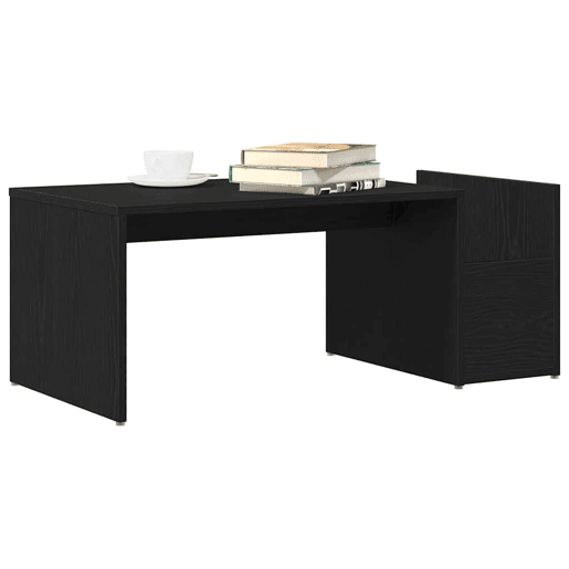 Mesa de Centro, Mesa baixa, Carvalho Preto 90 x 45 x 35 cm
