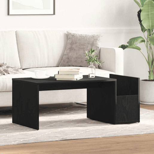 Mesa de Centro, Mesa baixa, Carvalho Preto 90 x 45 x 35 cm