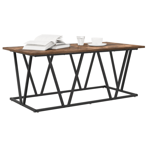 Mesa de Centro, Mesa baixa, Carvalho Defumado 100 x 50 x 40 cm