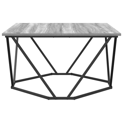 Mesa de Centro, Mesa baixa, Cinza Sonoma 80 x 80 x 45 cm