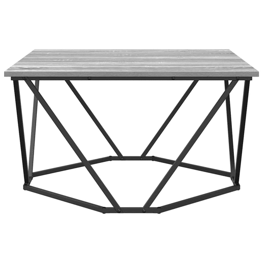 Mesa de Centro, Mesa baixa, Cinza Sonoma 80 x 80 x 45 cm