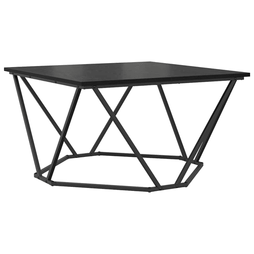Mesa de Centro, Mesa baixa, Carvalho Preto 80 x 80 x 45 cm