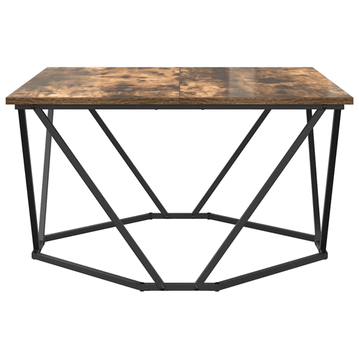 Mesa de Centro, Mesa baixa, Carvalho Defumado 80 x 80 x 45 cm