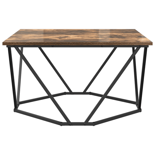 Mesa de Centro, Mesa baixa, Carvalho Defumado 80 x 80 x 45 cm