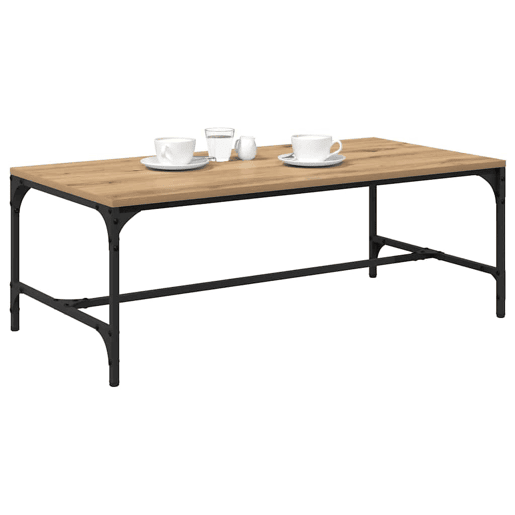 Mesa de Centro, Mesa baixa, Carvalho Artesanal 100 x 50 x 35 cm