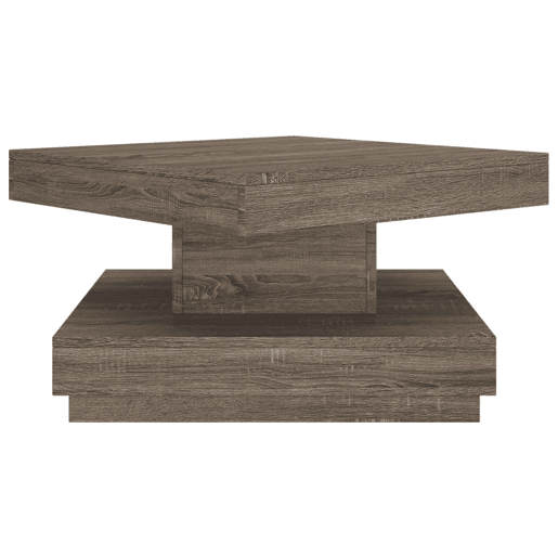 Mesa de Centro, Mesa baixa, 60x60x35 cm MDF cinzento