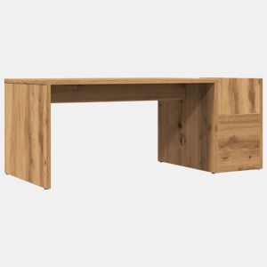 Mesa de Centro, Mesa baixa, 90x45x35 cm derivados madeira carvalho artisiano