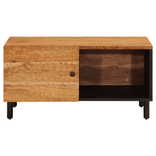 Mesa de Centro, Mesa baixa, 80x50x40 cm madeira de acácia maciça