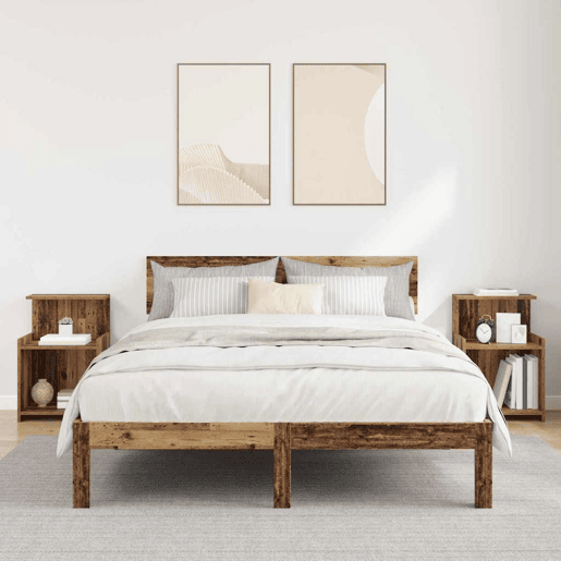 Soluna Home - Mesas de cabeceira Madeira 40 x 35 x 60 cm