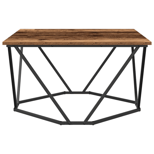 Mesa de Centro, Mesa baixa, Madeira Antiga 80 x 80 x 45 cm