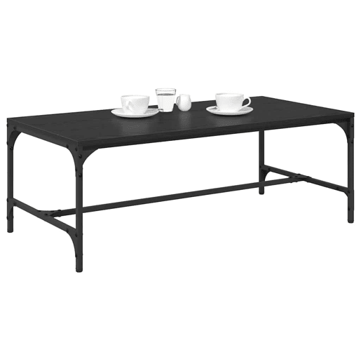 Mesa de Centro, Mesa baixa, Carvalho Preto 100 x 50 x 35 cm