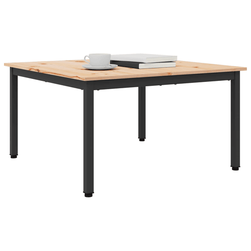 Mesa de Centro, Mesa baixa, Natural 80 x 80 x 45 cm