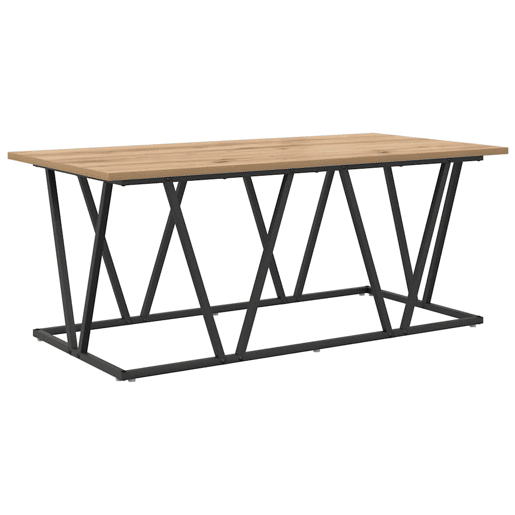 Mesa de Centro, Mesa baixa, Carvalho Artesanal 100 x 50 x 40 cm