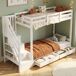 Cama alta para niños Cama alta para niños Blanco