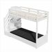 Cama alta para niños Cama alta para niños Blanco
