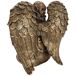 Figura de decoración angel de metal Figura de decoración angel de metal Dorado