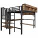 Cama alta para niños 255x164 Cama alta para niños 255x164 Negro