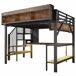 Cama alta para niños 255x164 Cama alta para niños 255x164 Negro