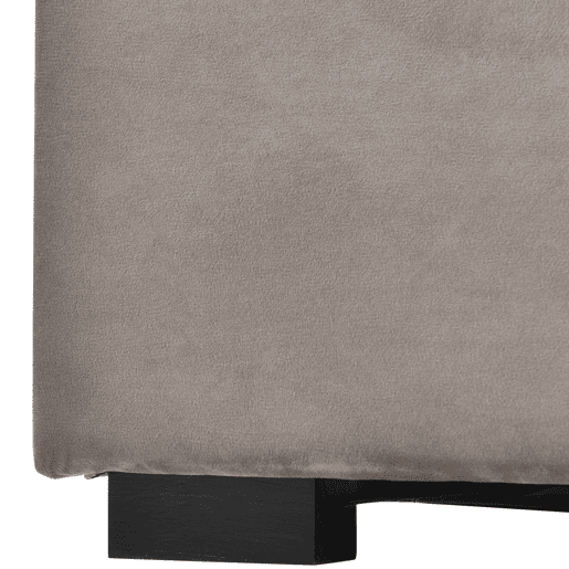 Cama individual 90x200 cm - Polsterbett com cabeceira ajustável, estrutura metálica com estrado e arrumação - Cinza claro