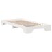 Estructura de cama individual para adultos Estructura de cama individual para adultos Blanco
