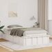 Estructura de cama individual para adultos Estructura de cama individual para adultos Blanco