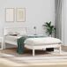 Estructura de cama individual para adultos Estructura de cama individual para adultos Blanco