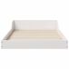 Estructura de cama individual para adultos Estructura de cama individual para adultos Blanco