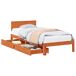Estructura de cama simple para adultos Estructura de cama simple para adultos Marrón