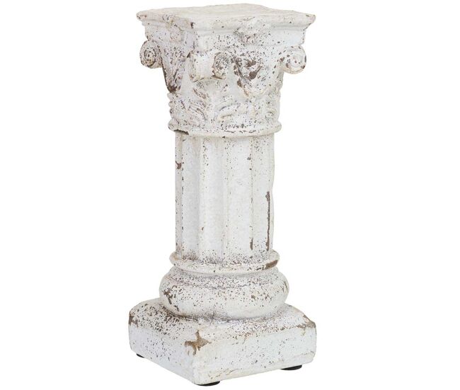 Columna de magnesio blanca 8x8x20 cm