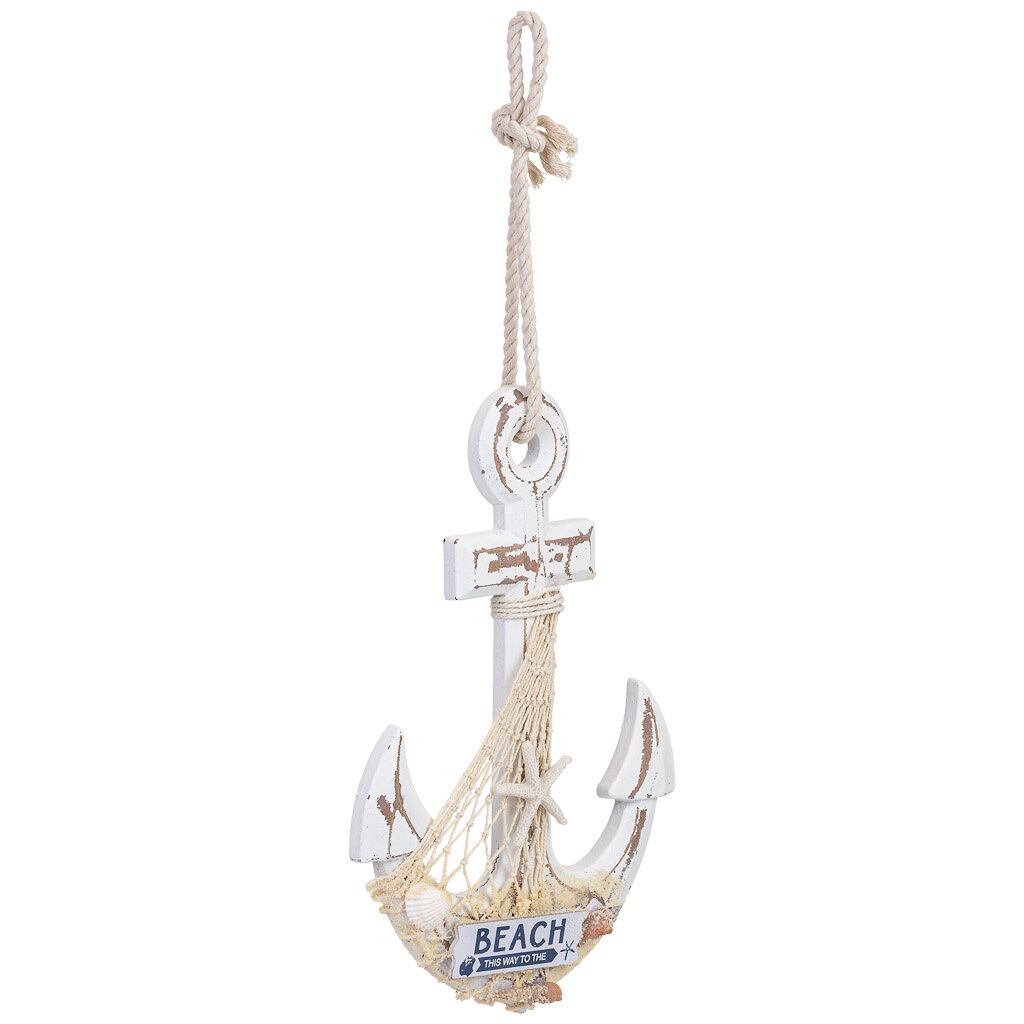 Figura de decoración ancla colgante