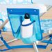 Aktive Silla de playa plegable multiposición con bolsillos Aktive Silla de playa plegable multiposición con bolsillos Azul