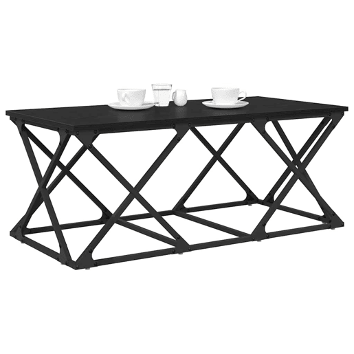Mesa de Centro, Mesa baixa, Carvalho Preto 100 x 49 x 40 cm