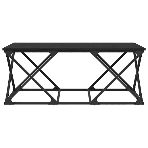 Mesa de Centro, Mesa baixa, Carvalho Preto 100 x 49 x 40 cm