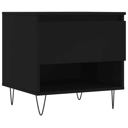 Mesa de Centro, Mesa baixa, 50x46x50 derivados de madeira preto