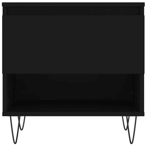 Mesa de Centro, Mesa baixa, 50x46x50 derivados de madeira preto