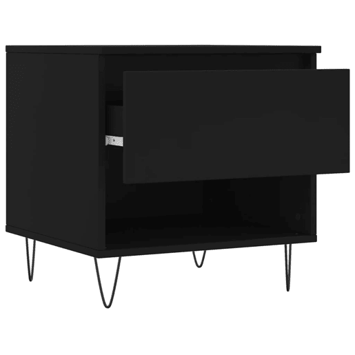 Mesa de Centro, Mesa baixa, 50x46x50 derivados de madeira preto