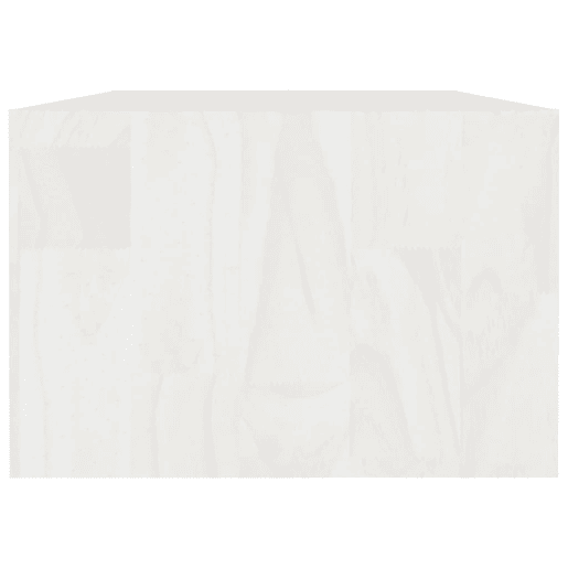 Mesa de Centro, Mesa baixa, 110x50x34 cm madeira de pinho maciça branco