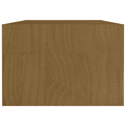 Mesa de Centro, Mesa baixa, 110x50x34 cm pinho maciço castanho mel